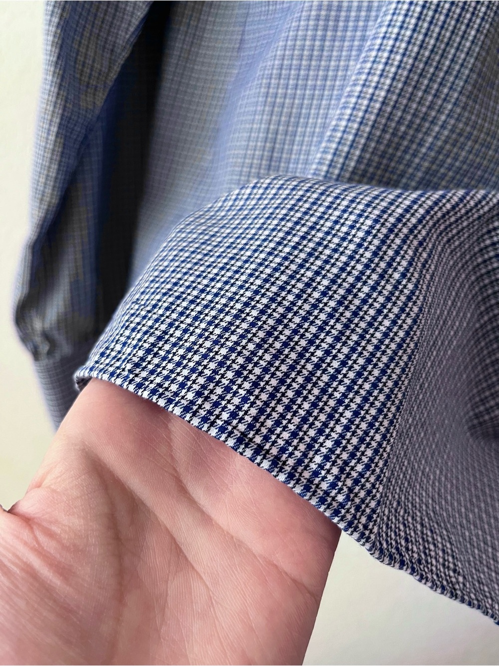 Kiton micro houndstooth button down - Picture 6 of 16